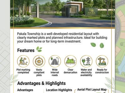 Pakala Township  Premium Residential Open Plots - PS0055
